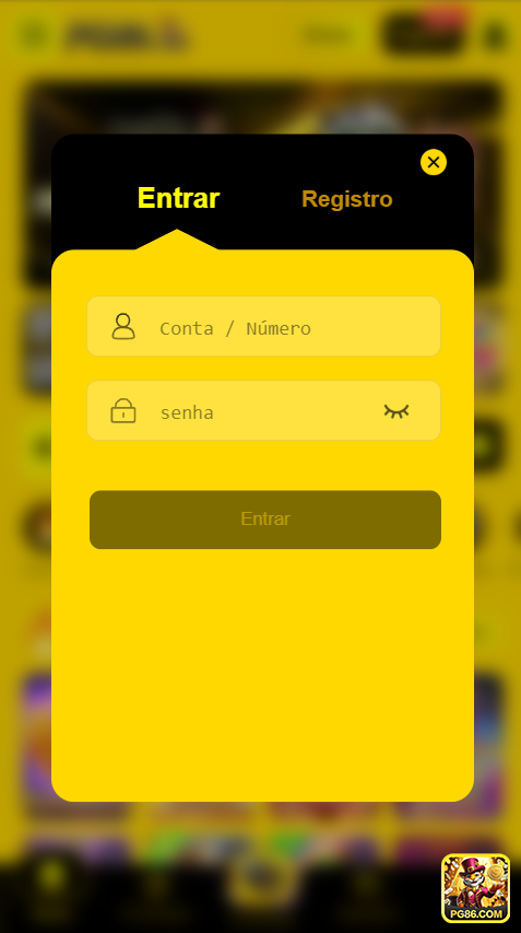 pg86.com Por Que Criar Conta na pg86.com?